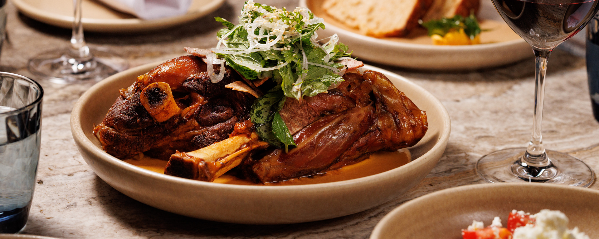 Slow Braised Lamb Shanks