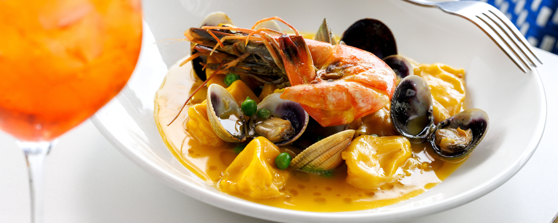 Snapper and Prawn Agnolotti